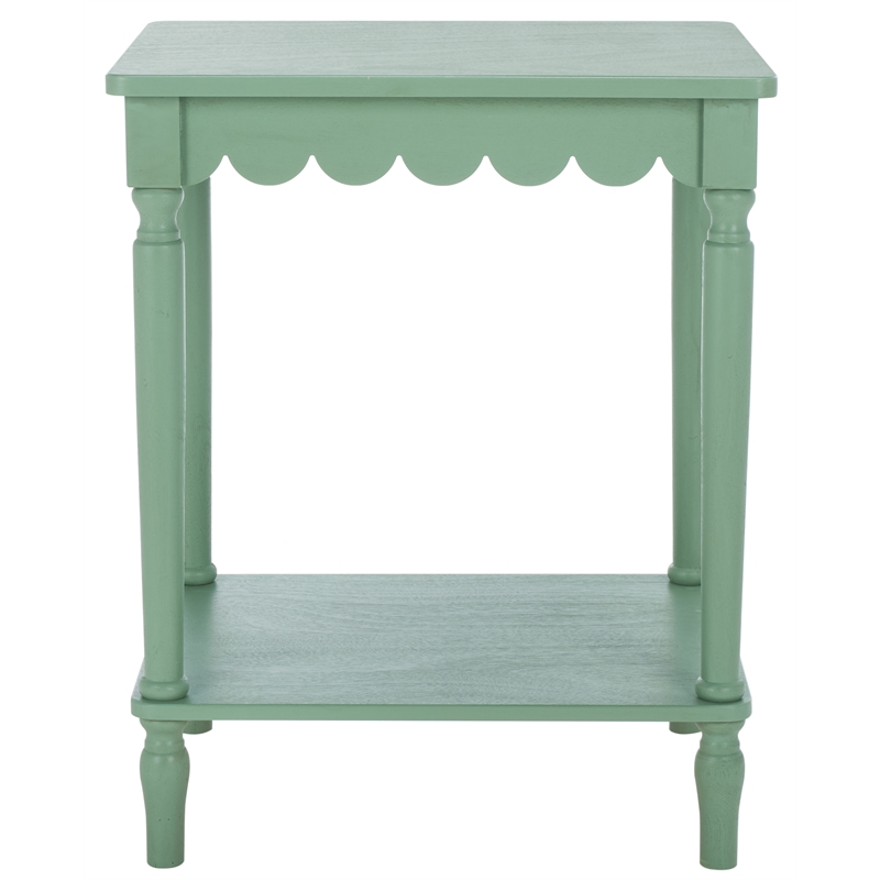 Safavieh Haven Wood Accent Table in Sage