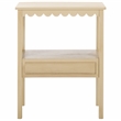 Safavieh Haven Wood Low Drawer Accent Table in Natural