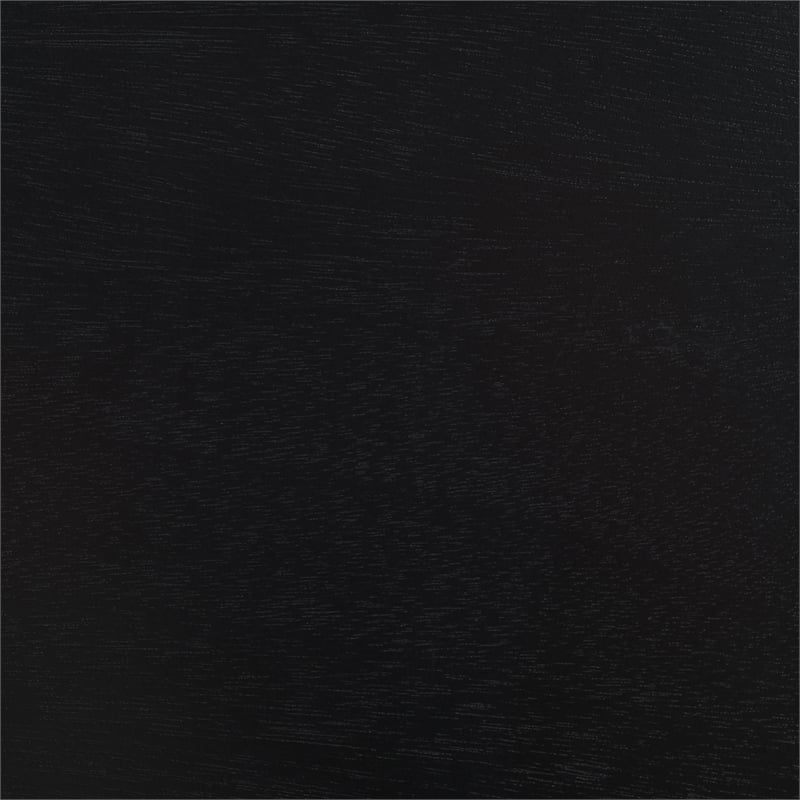 Safavieh Haven Wood Low Drawer Accent Table in Matte Black