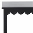 Safavieh Haven Wood Low Drawer Accent Table in Matte Black