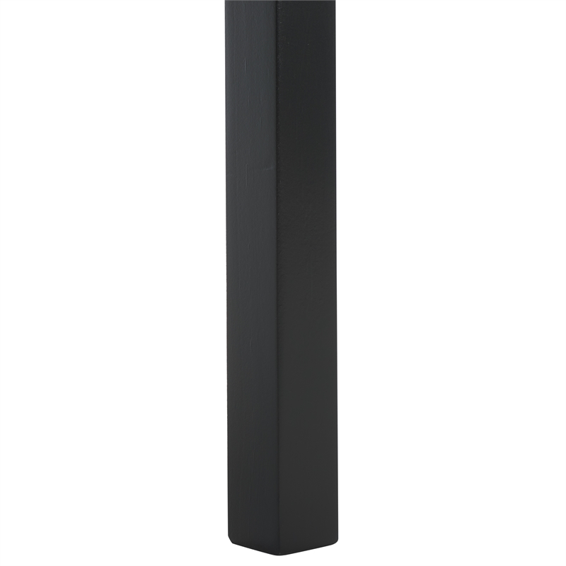 Safavieh Haven Wood Low Drawer Accent Table in Matte Black