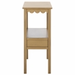 Safavieh Haven Wood Low Drawer Accent Table in Brown