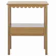 Safavieh Haven Wood Low Drawer Accent Table in Brown