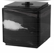 Safavieh Zahra Marble and Iron Table Lamp in Black / White