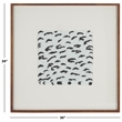 Safavieh Nova Wood Framed Wall Art in Brown