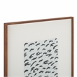 Safavieh Nova Wood Framed Wall Art in Brown