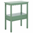 Safavieh Haven Wood Low Drawer Accent Table in Sage