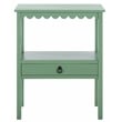 Safavieh Haven Wood Low Drawer Accent Table in Sage