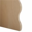 Safavieh Lilith Wavy Wood Accent Table in Natural
