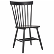 Safavieh Parker Wood Spindle Dining Chair (Set Of 2) in Matte Black