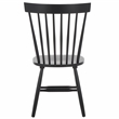 Safavieh Parker Wood Spindle Dining Chair (Set Of 2) in Matte Black