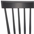 Safavieh Parker Wood Spindle Dining Chair (Set Of 2) in Matte Black
