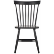 Safavieh Parker Wood Spindle Dining Chair (Set Of 2) in Matte Black