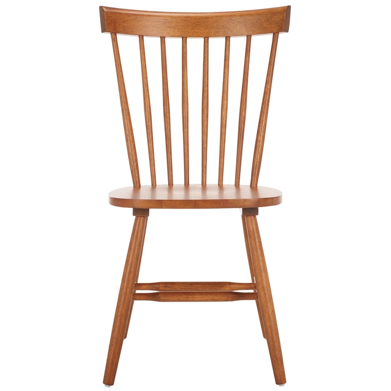 Safavieh Parker Wood Spindle Dining Chair (Set Of 2) in Walnut