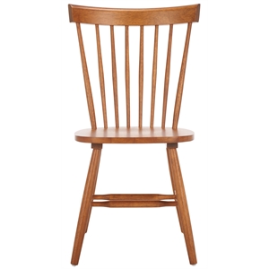 Safavieh Parker Wood Spindle Dining Chair (Set Of 2) in Walnut