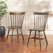Safavieh Parker Wood Spindle Dining Chair (Set Of 2) in Dark Walnut