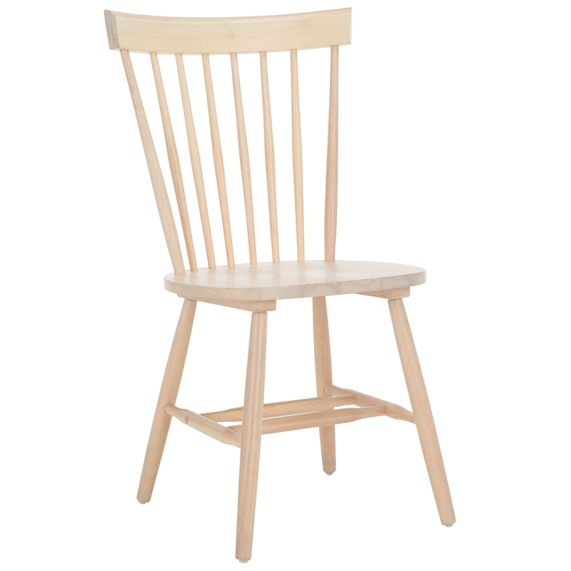 Safavieh Parker Wood Spindle Dining Chair (Set Of 2) in White