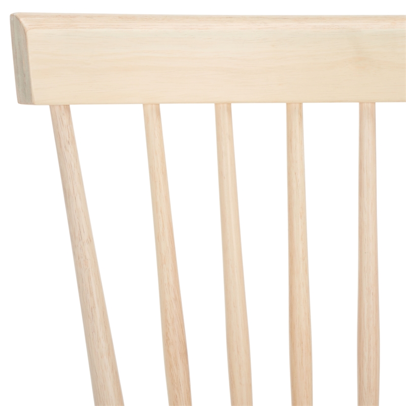 Safavieh Parker Wood Spindle Dining Chair (Set Of 2) in White