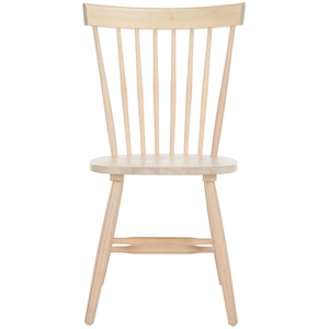 Safavieh Parker Wood Spindle Dining Chair (Set Of 2) in White