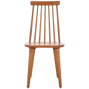Safavieh Burris Wood Side Chair in Brown