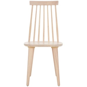 Safavieh Burris Wood Side Chair in White
