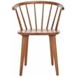 Safavieh Blanchard Wood Side Chair in Amber