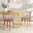 Safavieh Blanchard Wood Side Chair in Amber