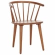 Safavieh Blanchard Wood Side Chair in Amber