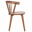Safavieh Blanchard Wood Side Chair in Amber