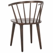 Safavieh Blanchard Wood Side Chair in Dark Walnut