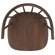 Safavieh Blanchard Wood Side Chair in Dark Walnut