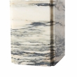 Safavieh Mackenzie Square Marble and Iron Table Lamp in Cream / White
