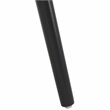 Safavieh Winona Wood and Steel Spindle Back Dining Chair in Matte Black