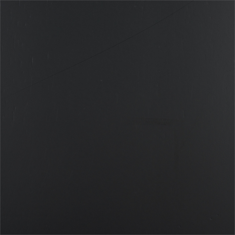 Safavieh Winona Wood and Steel Spindle Back Dining Chair in Matte Black