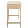 Safavieh Haven Wood 2 Drw Desk in Natural