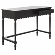 Safavieh Haven Wood 2 Drw Desk in Matte Black