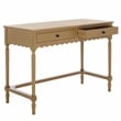 Safavieh Haven Wood 2 Drw Desk in Brown