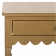 Safavieh Haven Wood 2 Drw Desk in Brown