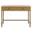 Safavieh Haven Wood 2 Drw Desk in Brown