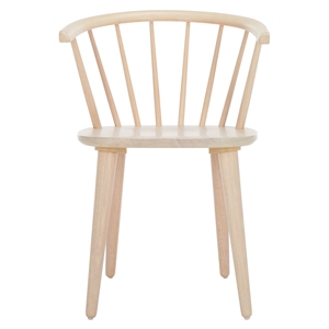 Safavieh Blanchard Wood Side Chair in White