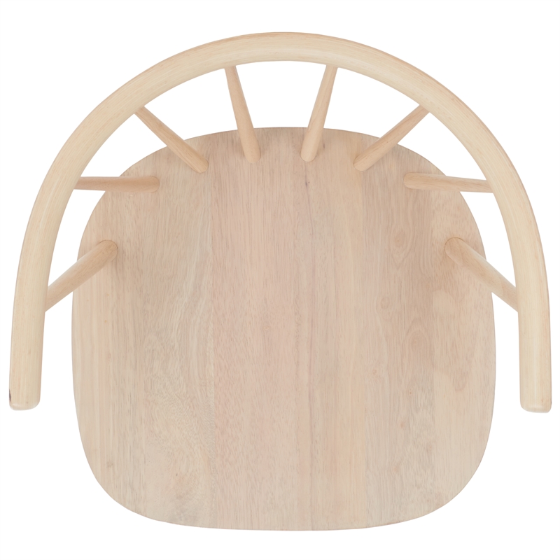 Safavieh Blanchard Wood Side Chair in White
