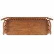 Safavieh Addison Wood Spindleback Settee in Natural