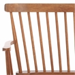 Safavieh Addison Wood Spindleback Settee in Natural