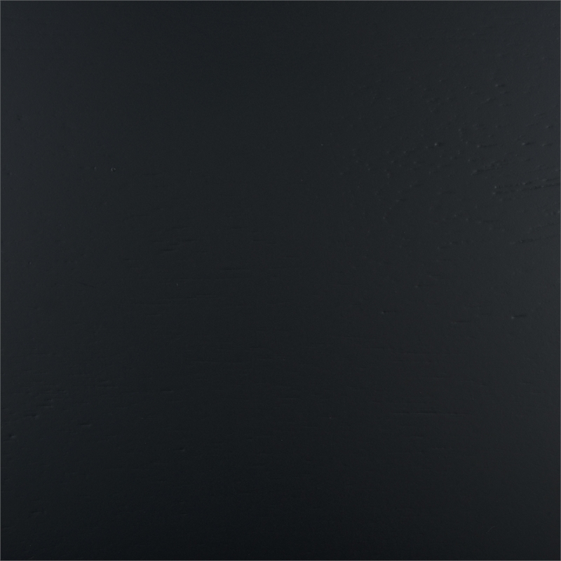 Safavieh Blanchard Wood and Iron Spindle Bench in Matte Black