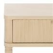 Safavieh Thurston Wood 2 Drw Console in Natural