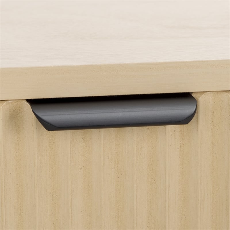 Safavieh Thurston Wood 2 Drw Console in Natural