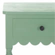 Safavieh Haven Wood 2 Drw Large Console in Sage
