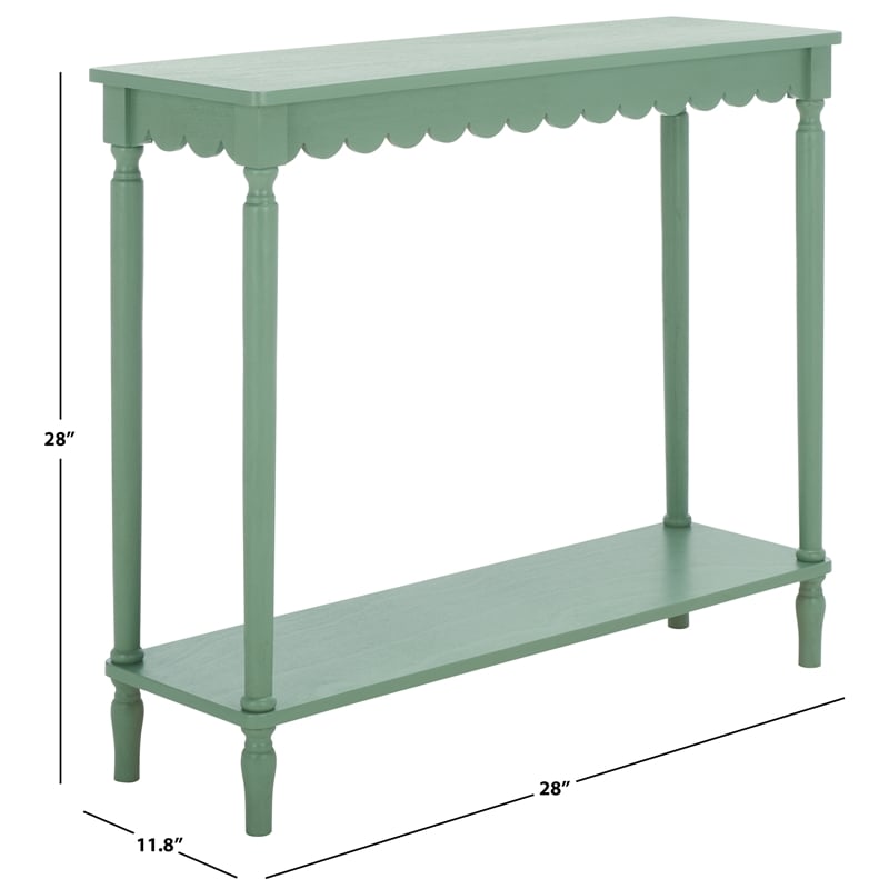 Safavieh Haven Wood Console in Sage
