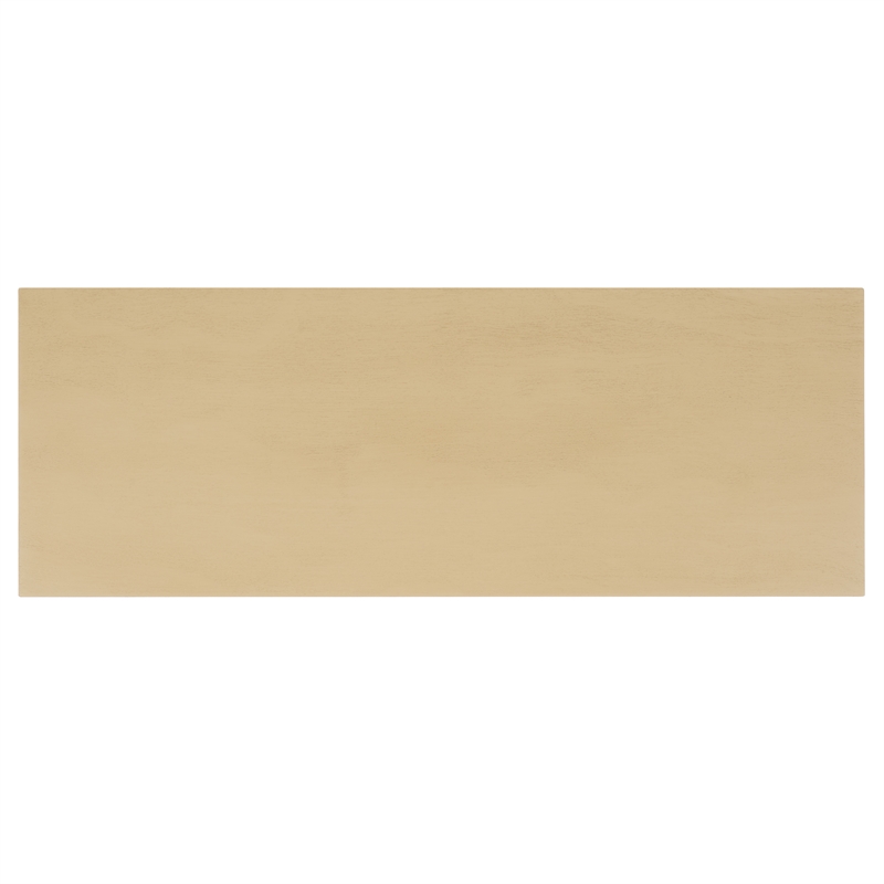 Safavieh Haven Wood Lower 2 Drw Console in Natural