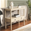 Safavieh Haven Wood Lower 2 Drw Console in Natural